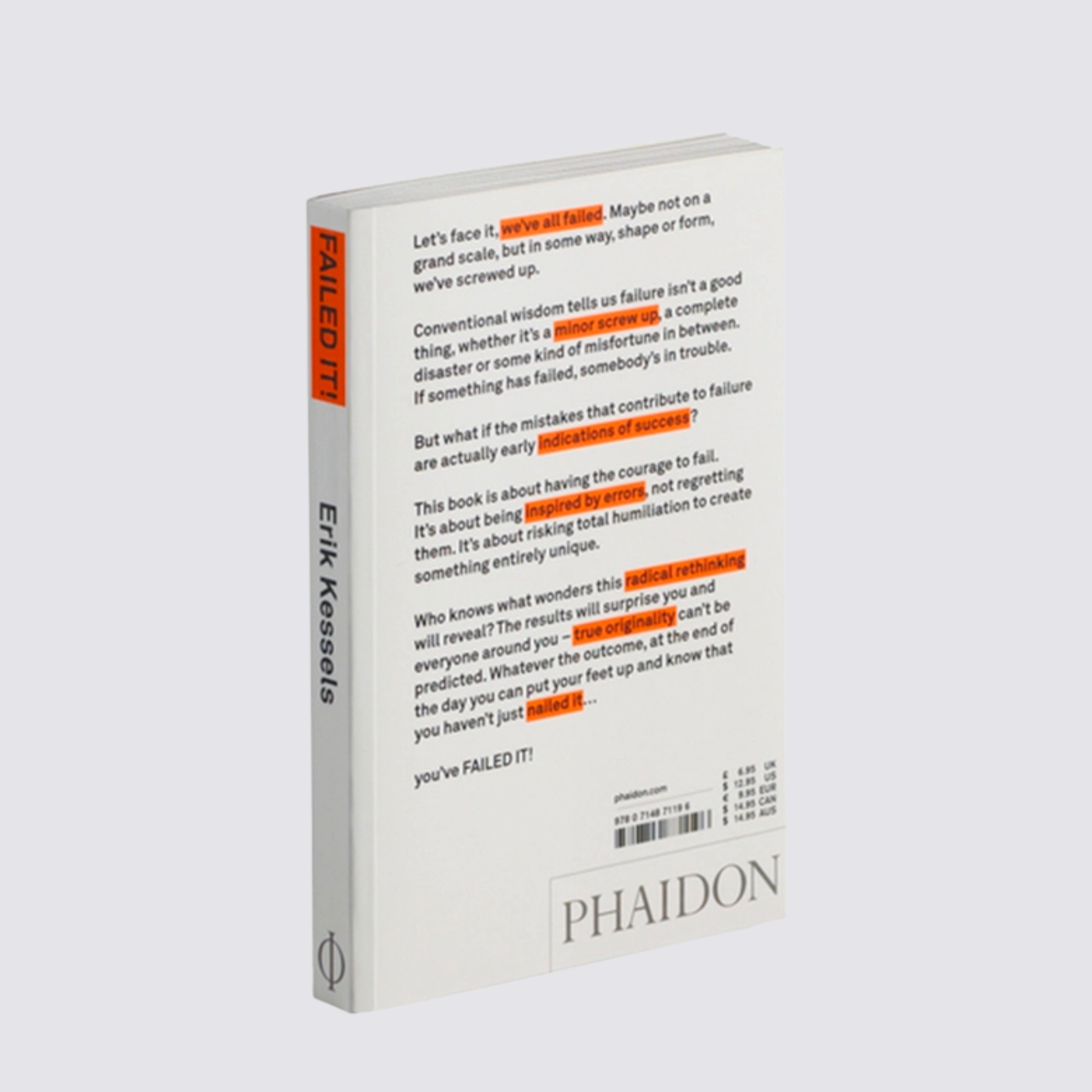 Failed It! book