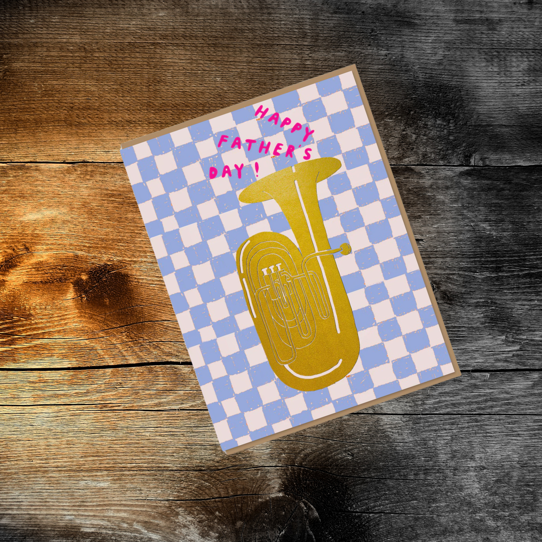 Tuba For Dad Card