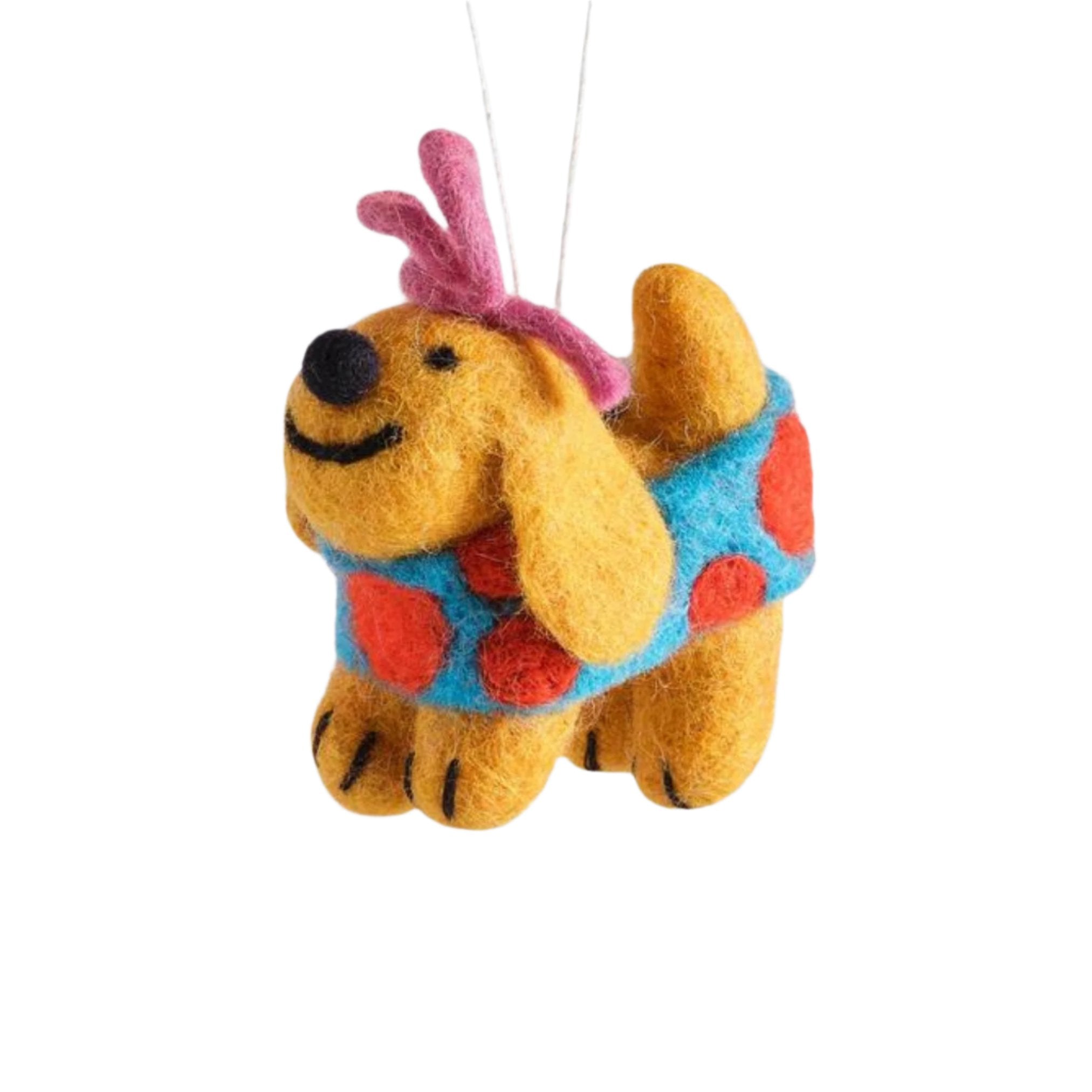 Dog Felt Decoration