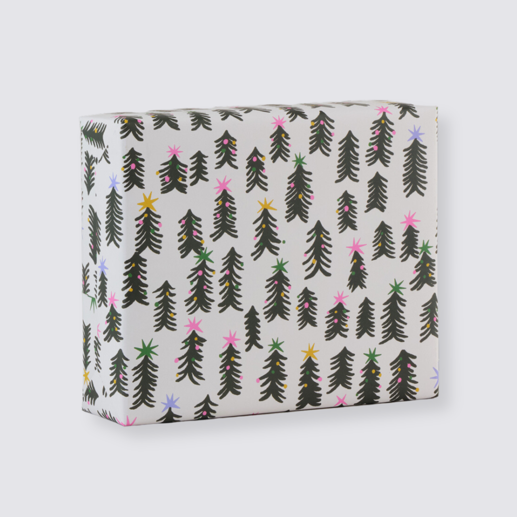 Fir Trees Christmas Gift Wrap