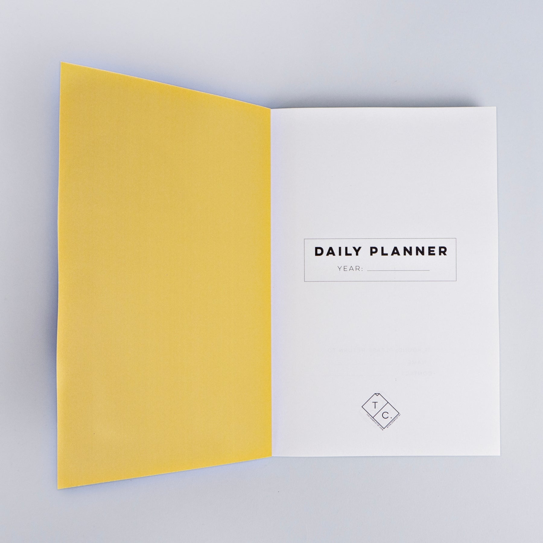 Flora Undated Daily Planner