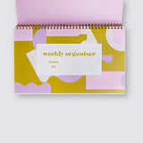 weekly desk planner