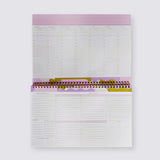 weekly desktop planner