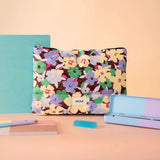 floral pencil case