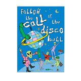 Alen Disco Birthday Card