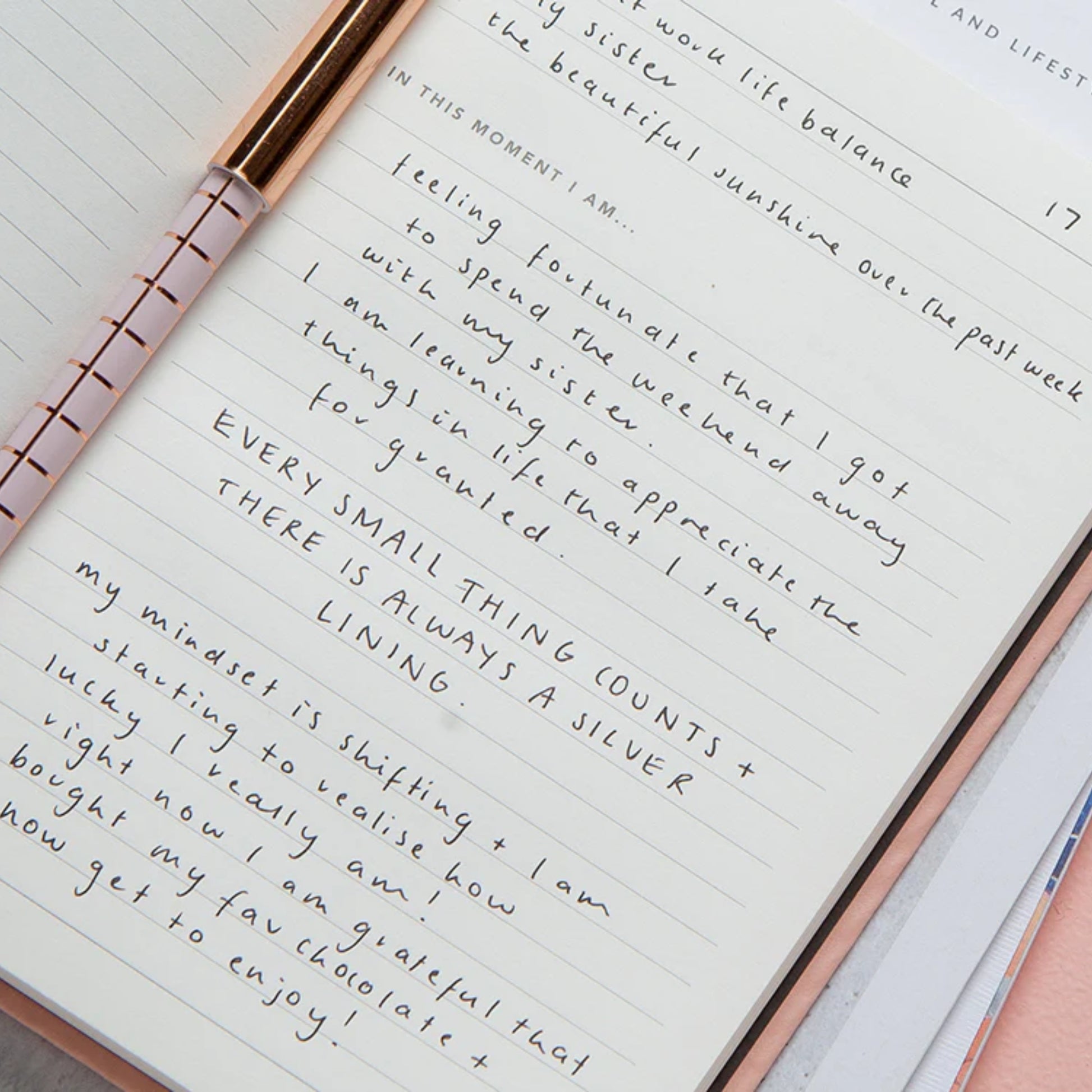 Gratitude Journal - Sand