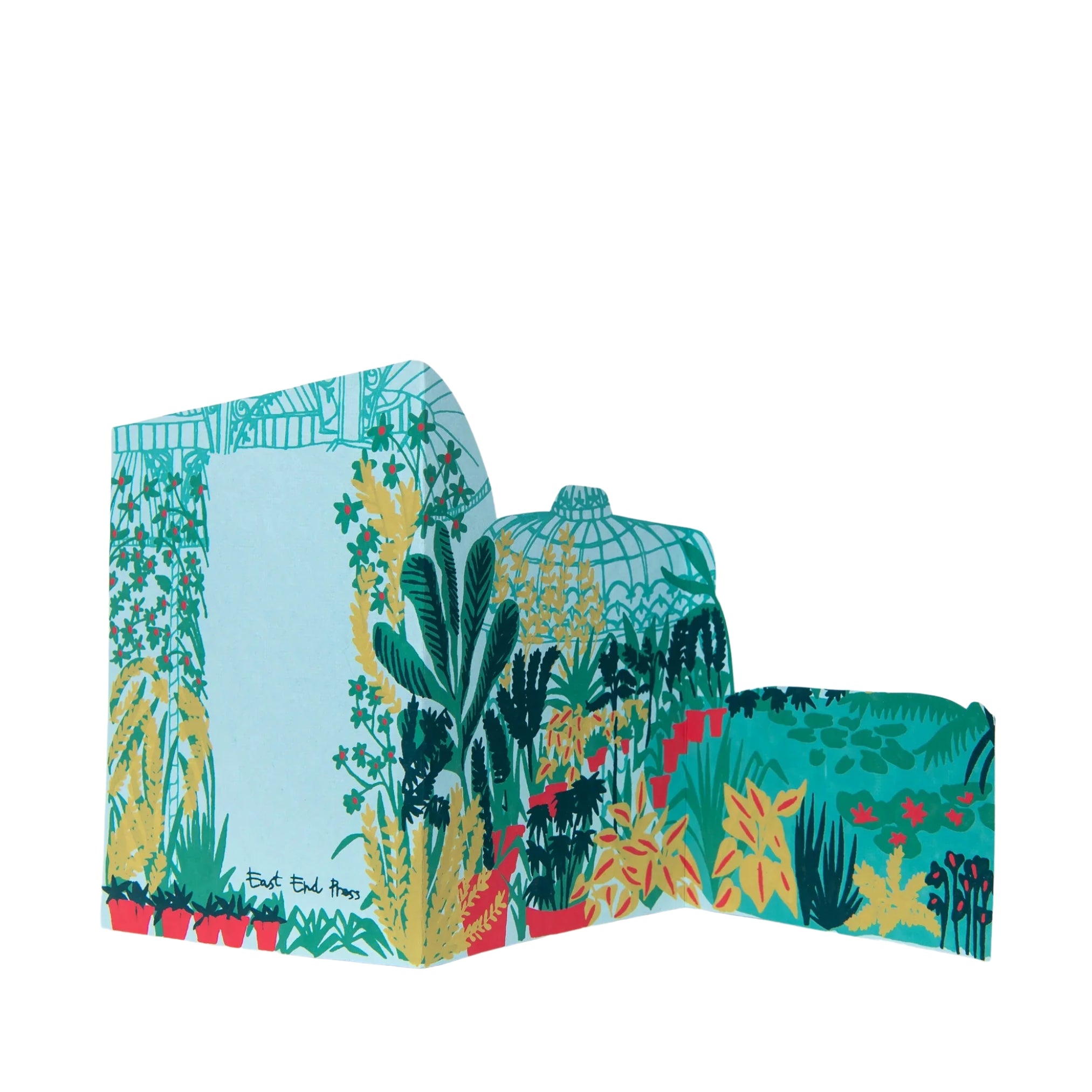 Glass House Greeting Card