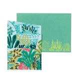 Glass House Fold out Greeting Card