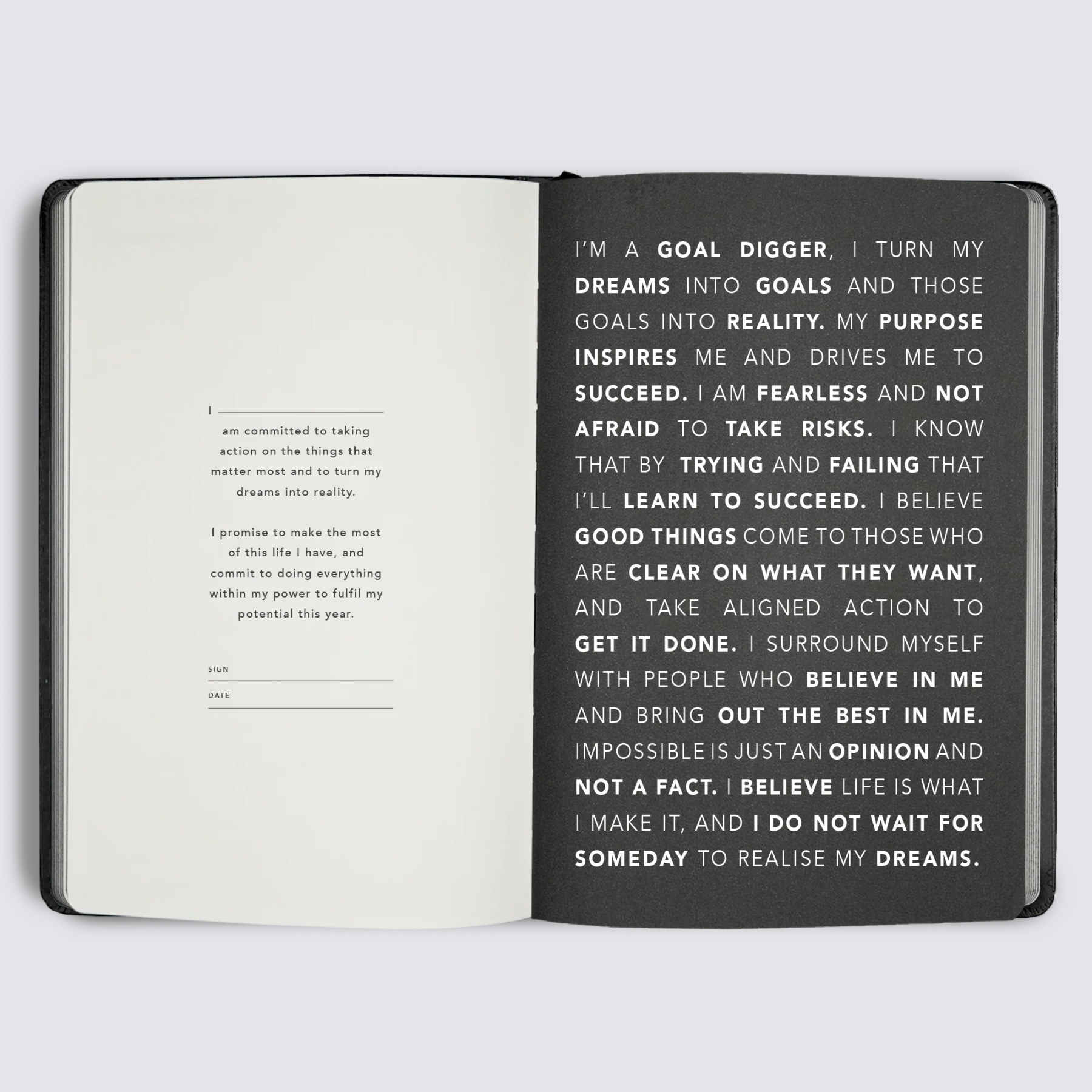 Weekly goal planner diary 2024