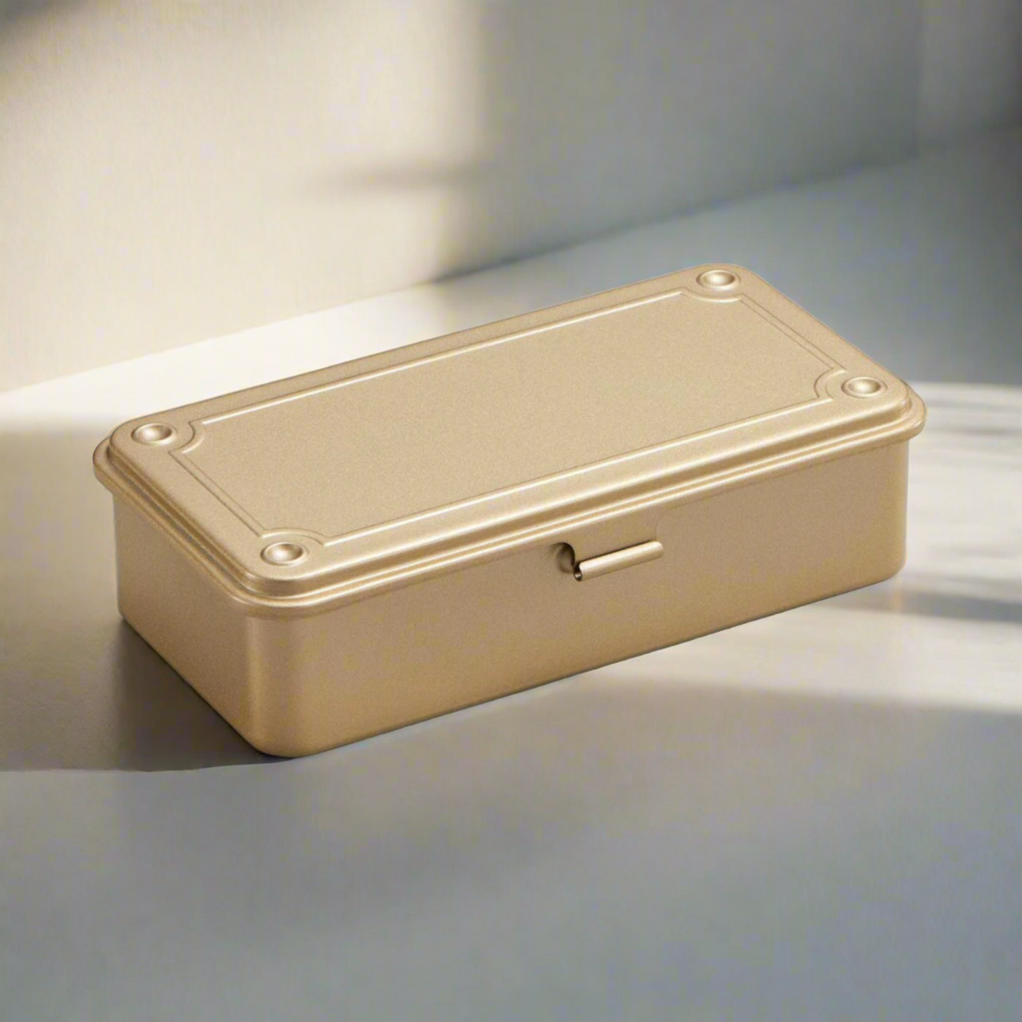 Gold Tin Pencil Case