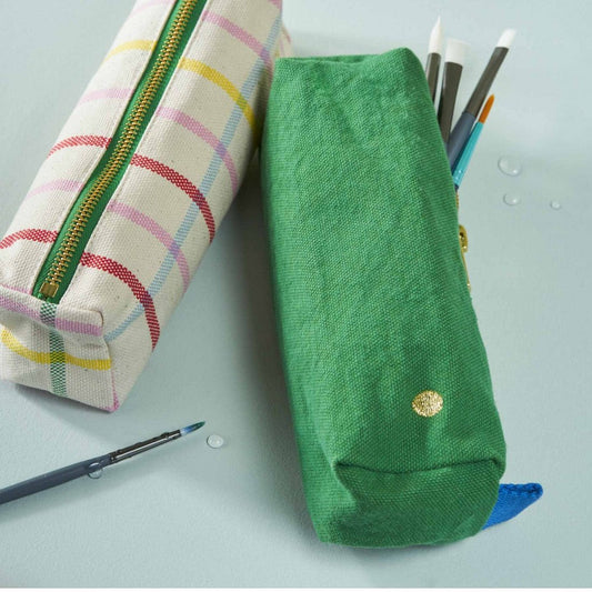 Pencil Case Pouch - Grass Green