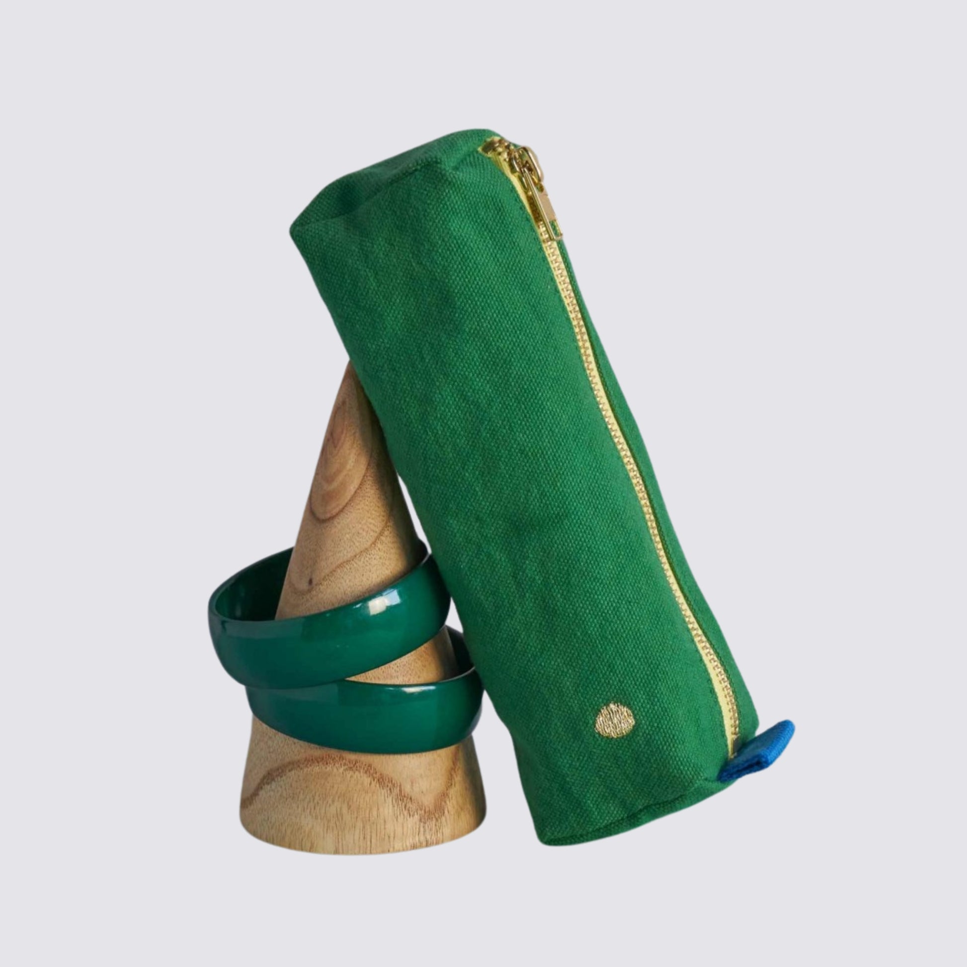 Pencil Case Pouch - Grass Green
