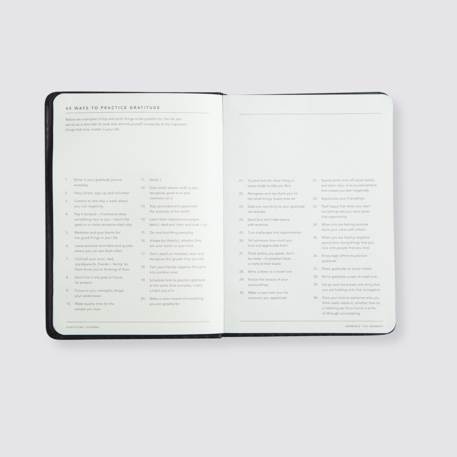 How to Practice Gratitude Journaling Page
