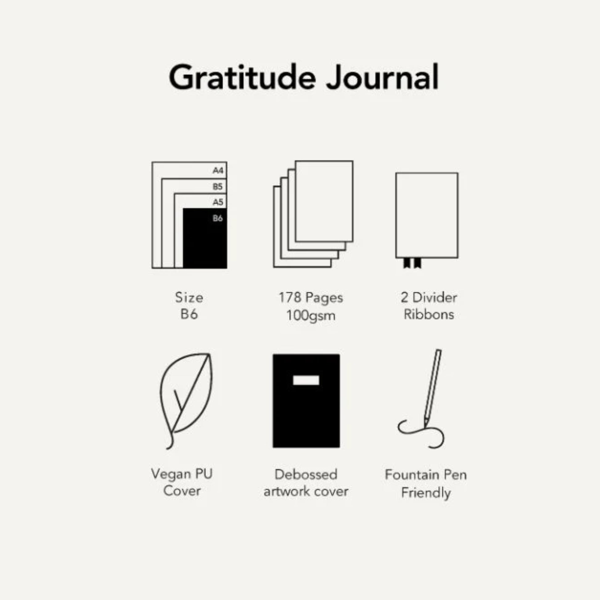 Gratitude Journal - Sand