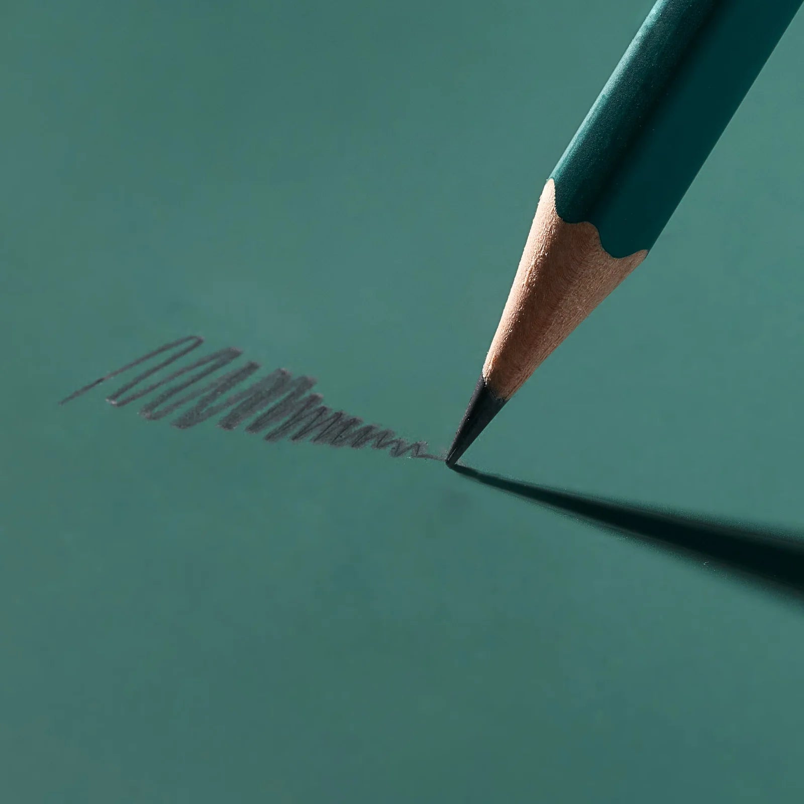Blackwing Graphite pencils matte green pack of 12. 