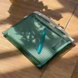 Green Mesh Pencil Case