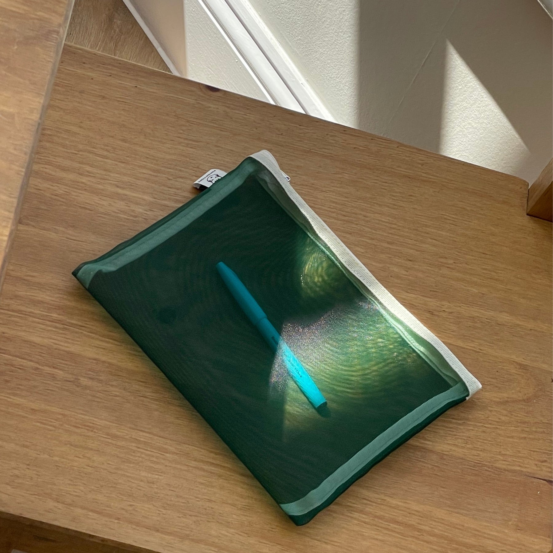 Green mesh case