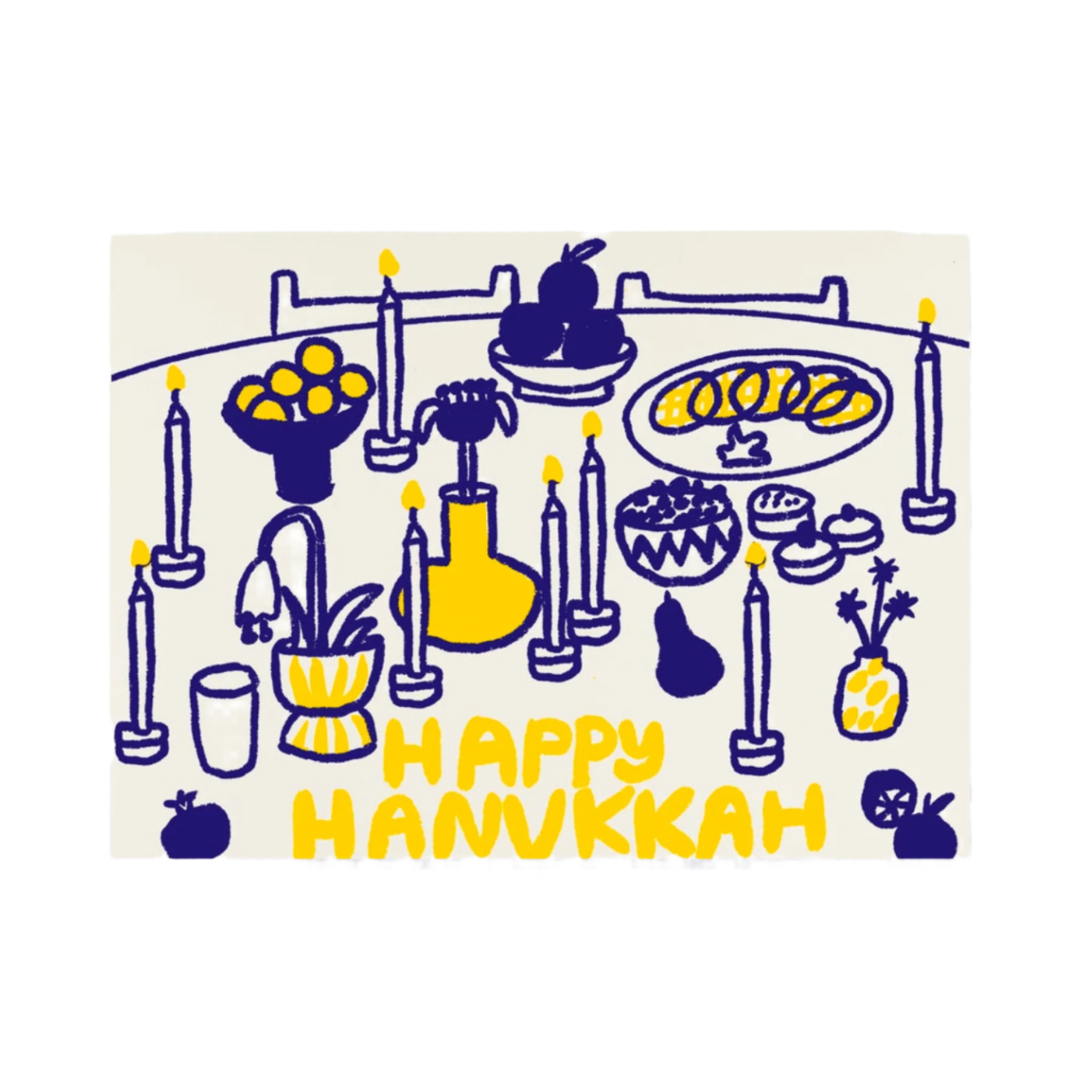 Happy Hannukah Card