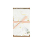 Wedding floral paper placecards