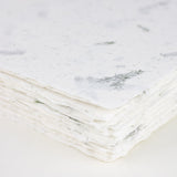 Handmade Paper Placecards - Set of 10 / Fern