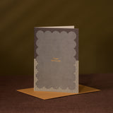minimal stylish fathers day card