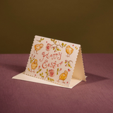Happy Easter Chick - Scalloped Edge Card