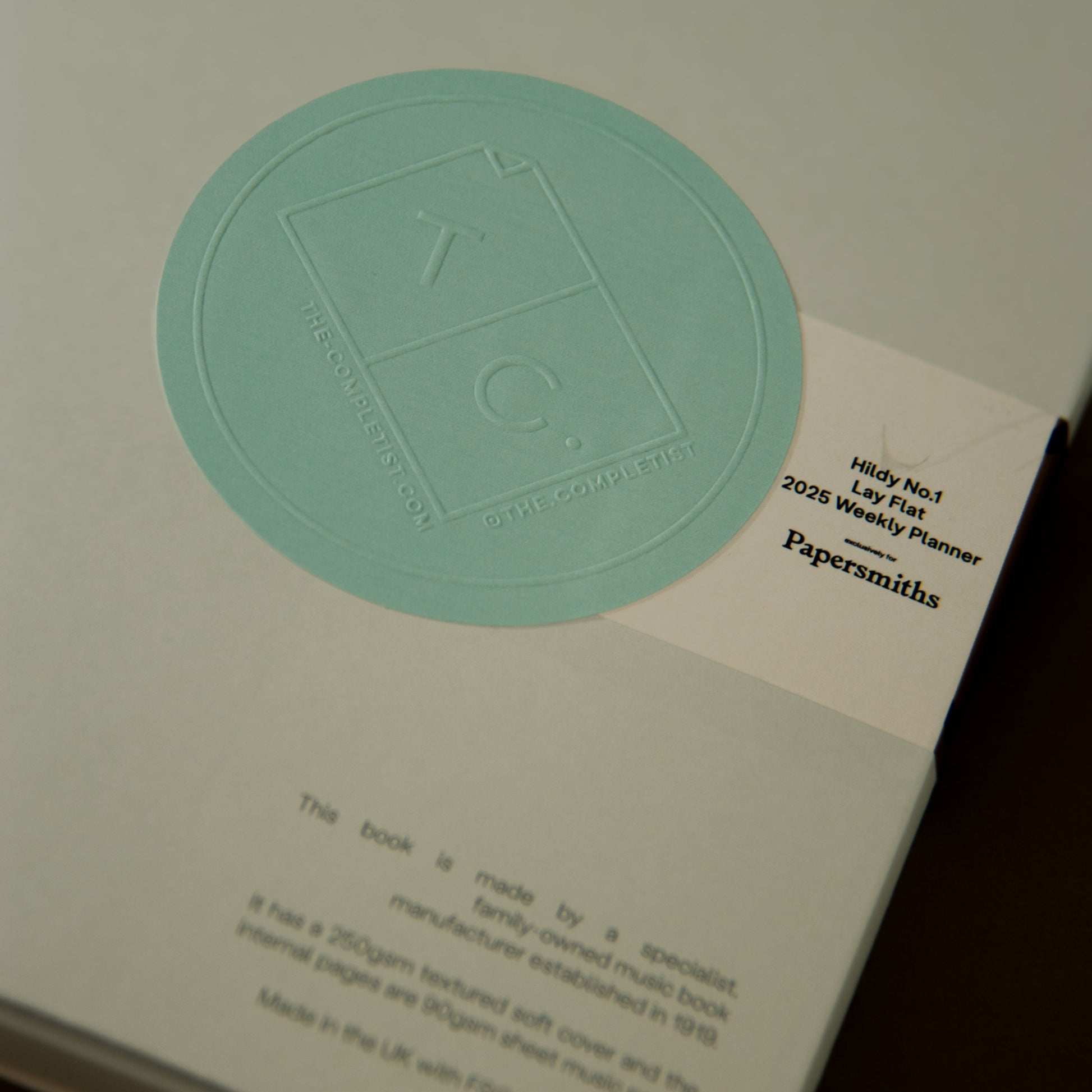 2025 Weekly Planner - Hildy / Papersmiths x The Completist
