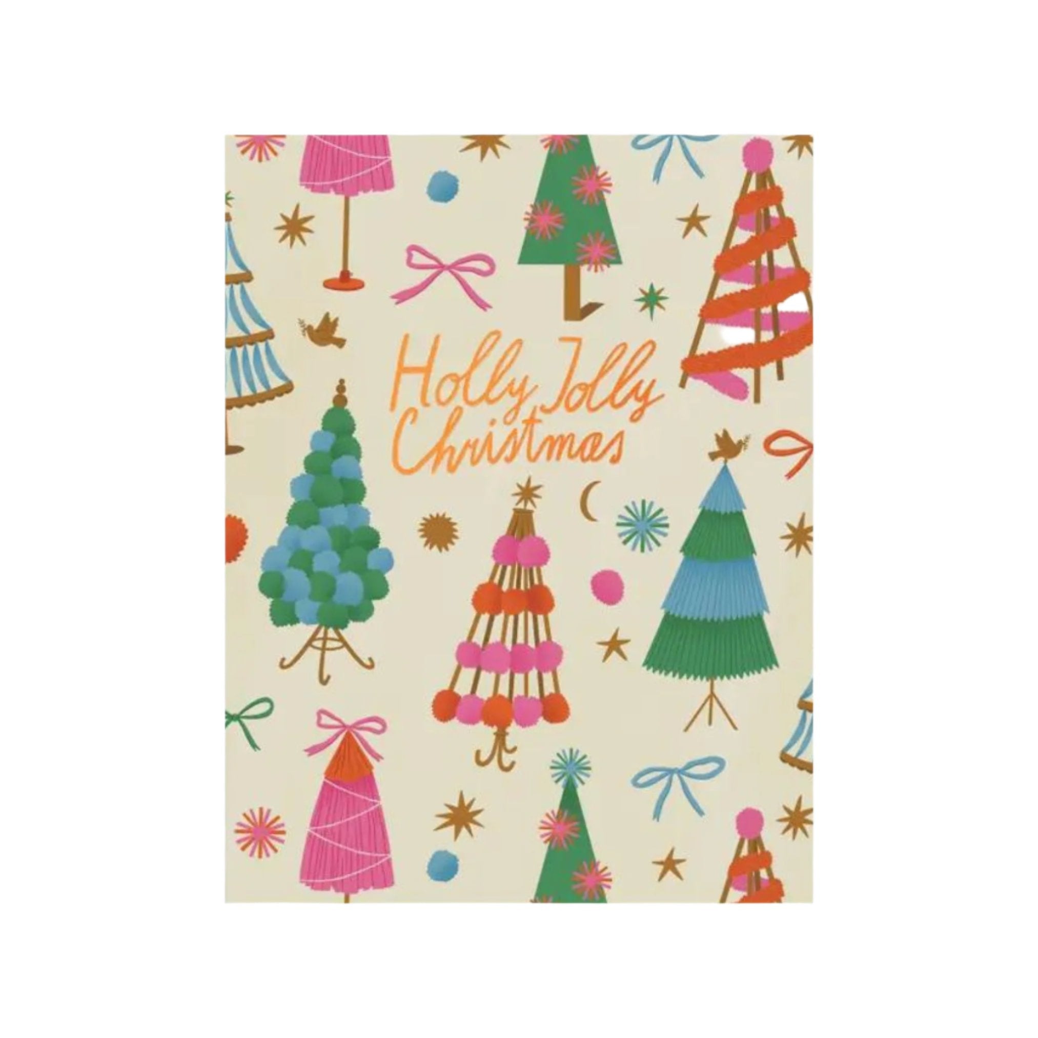 Christmas tree card