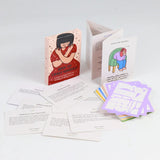 A self-help card deck to help with the Anxiety of Being Human. 