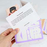 A self-help card deck to help with the Anxiety of Being Human. 