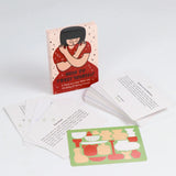 A self-help card deck to help with the Anxiety of Being Human. 