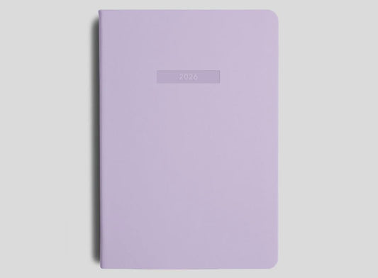2026 Weekly Spread Diary - Lilac