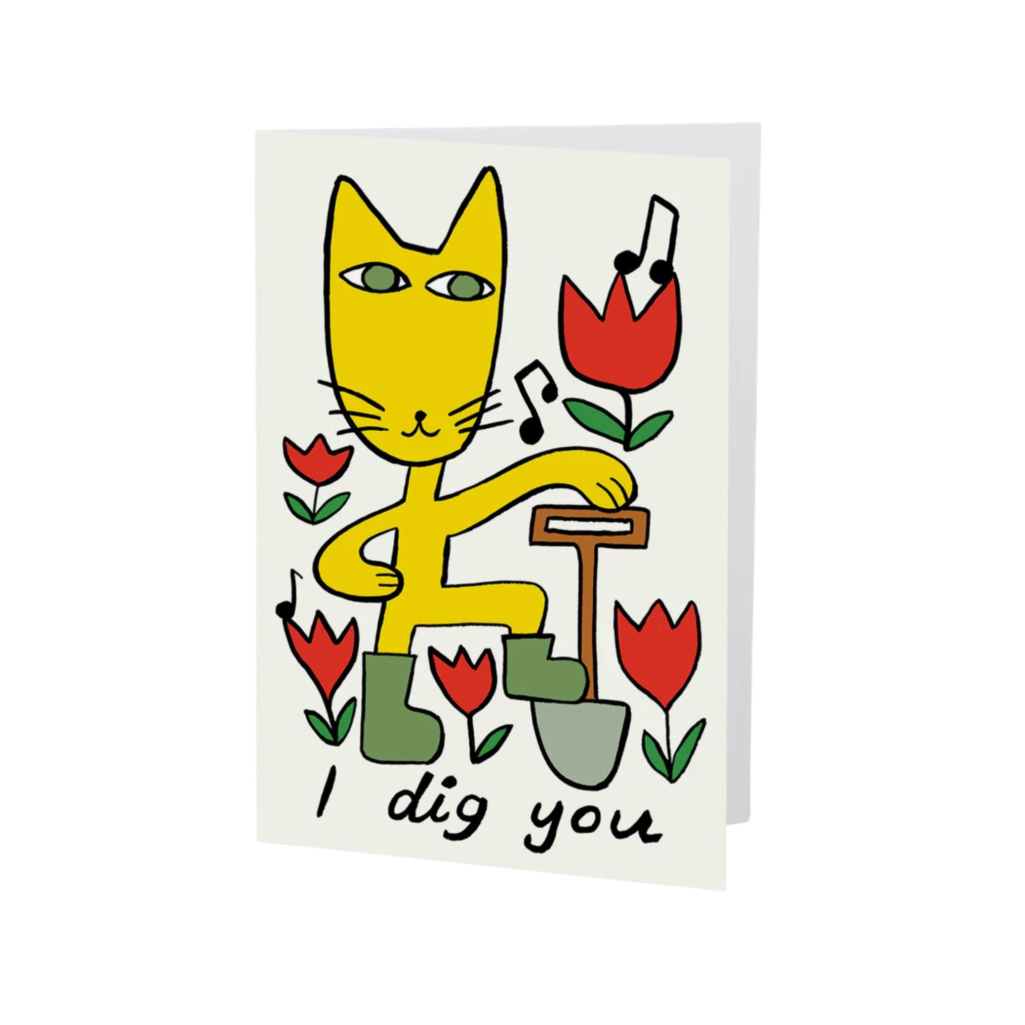 I Dig You Embossed Card