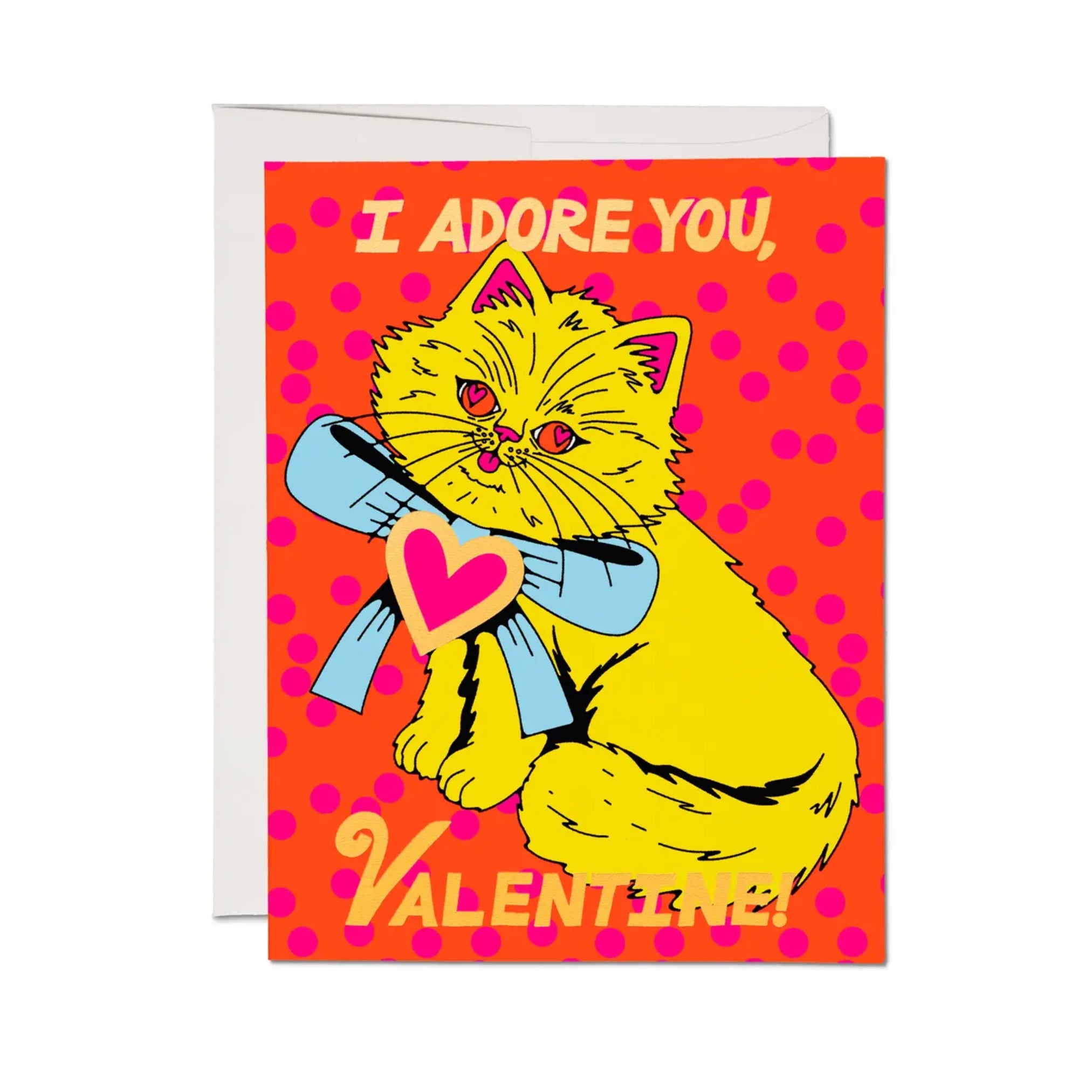 I adore you Valentine Greeting Card