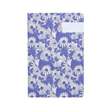 Illustrated blue notebook with dogs
