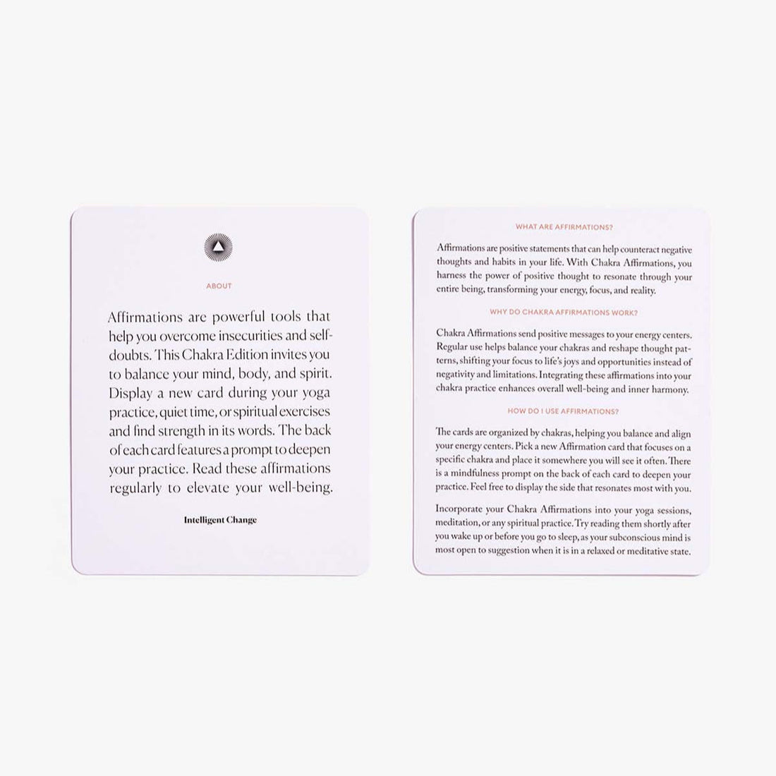 Intelligent Change Mingul Affirmation Guide