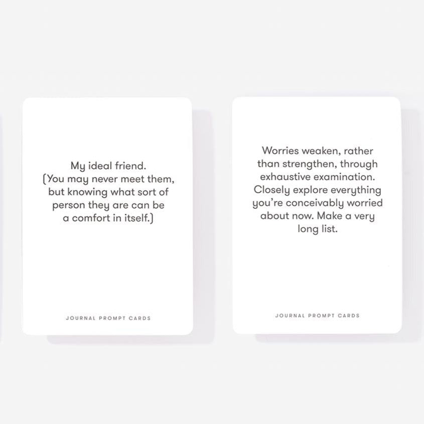 Journal Prompt Cards 