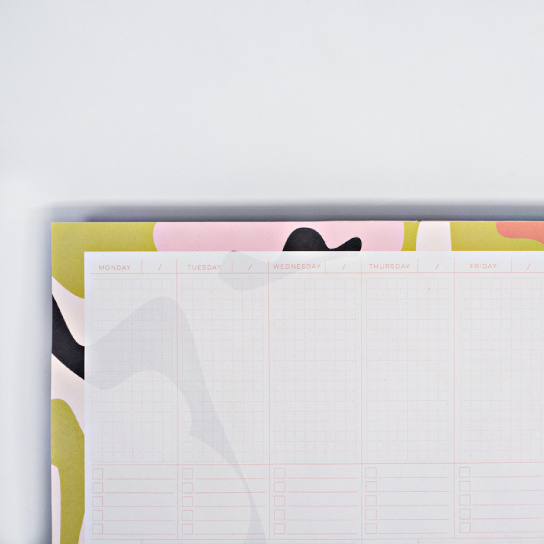 Juno Weekly Desk Planner Pad