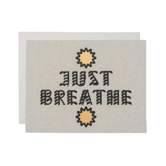 Just Breathe Card
