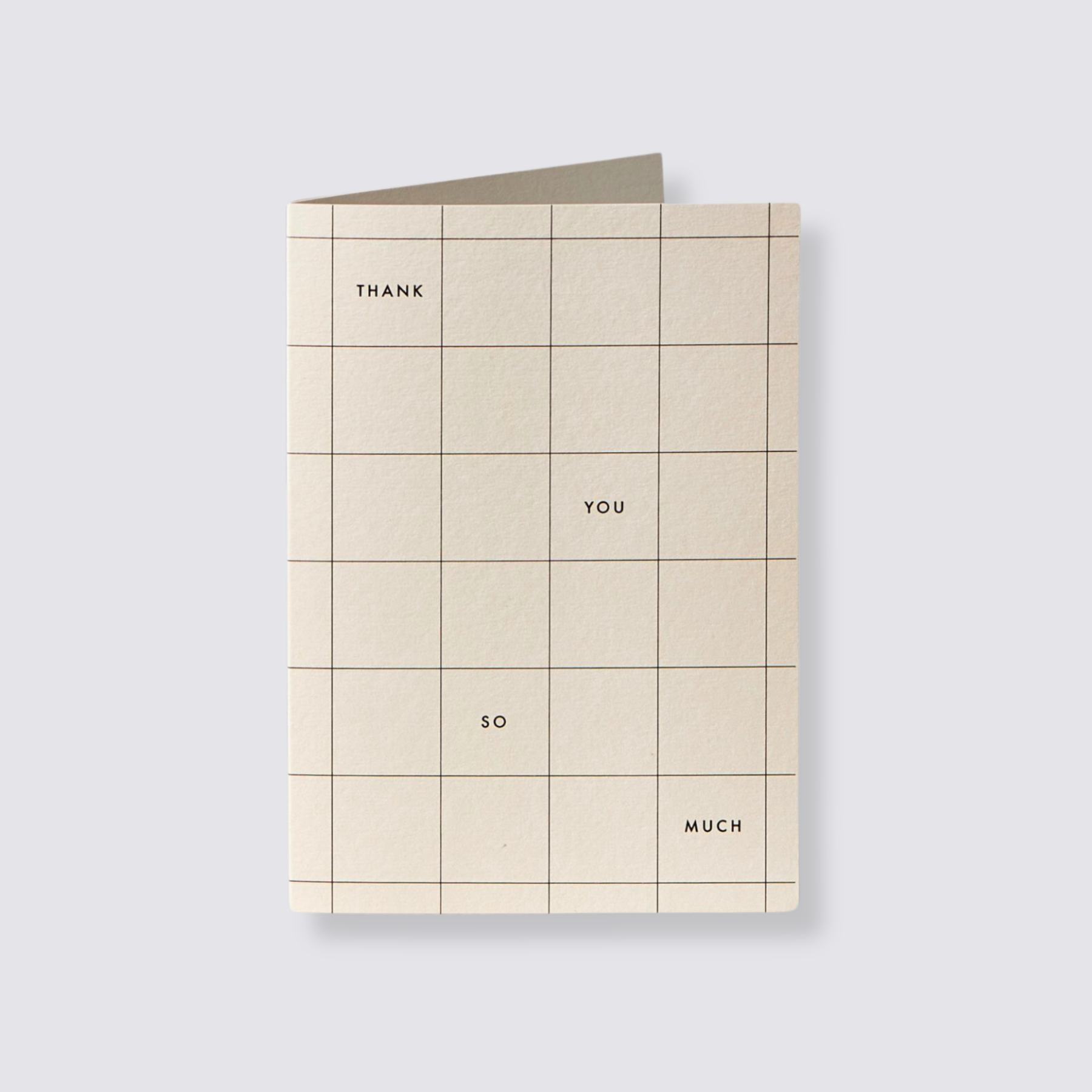 Ivory Grid Thank You