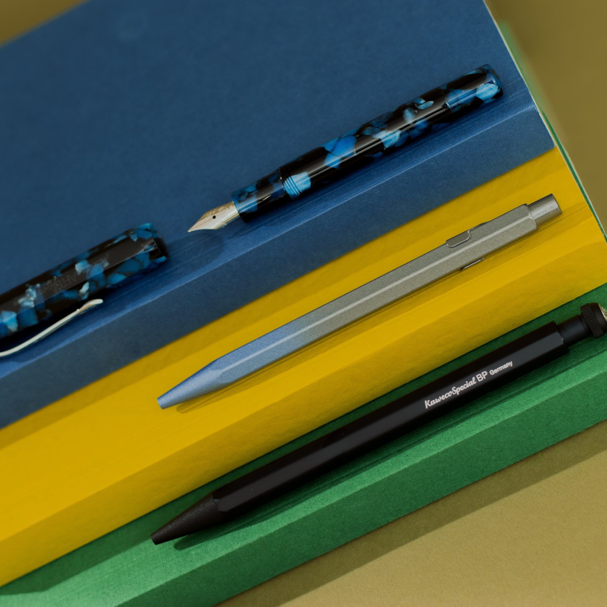 ART Sport Fountain Pen - Pebble Blue
