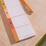 Keyboard Weekly Planner Pad