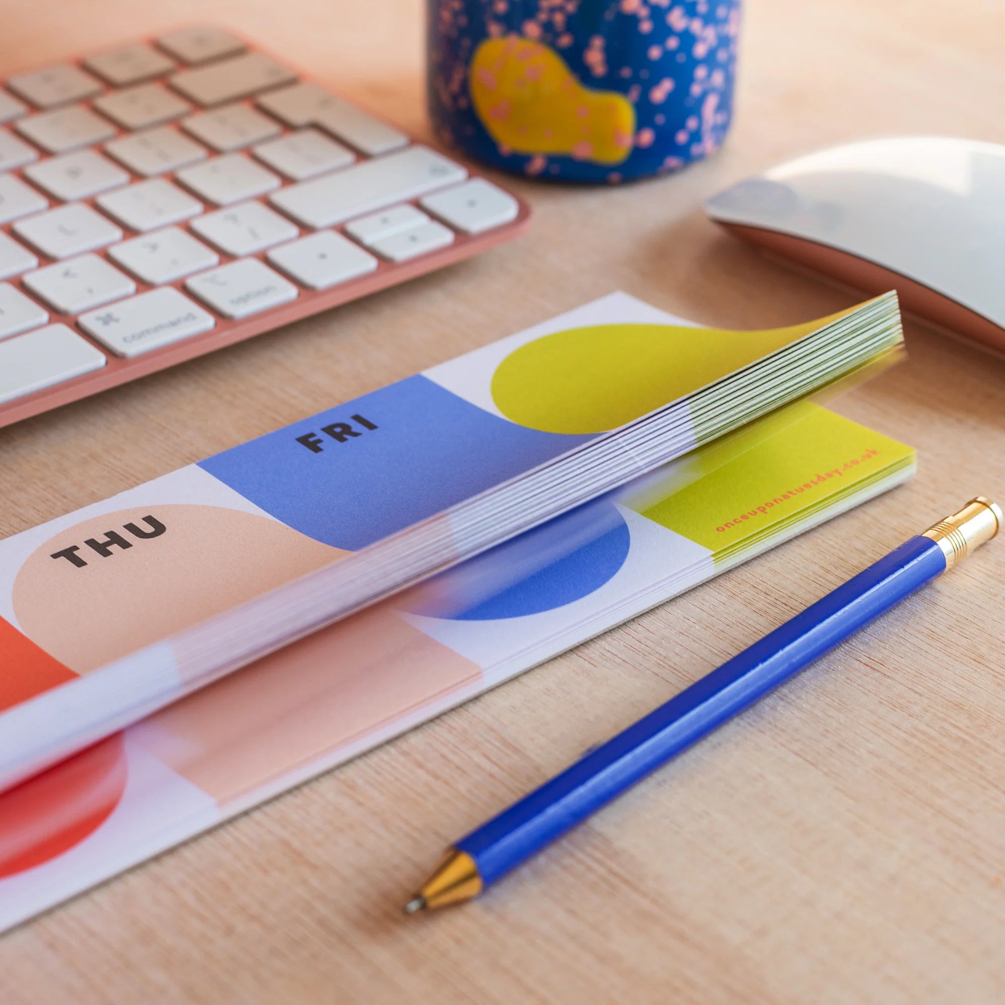 Weekly keyboard planner