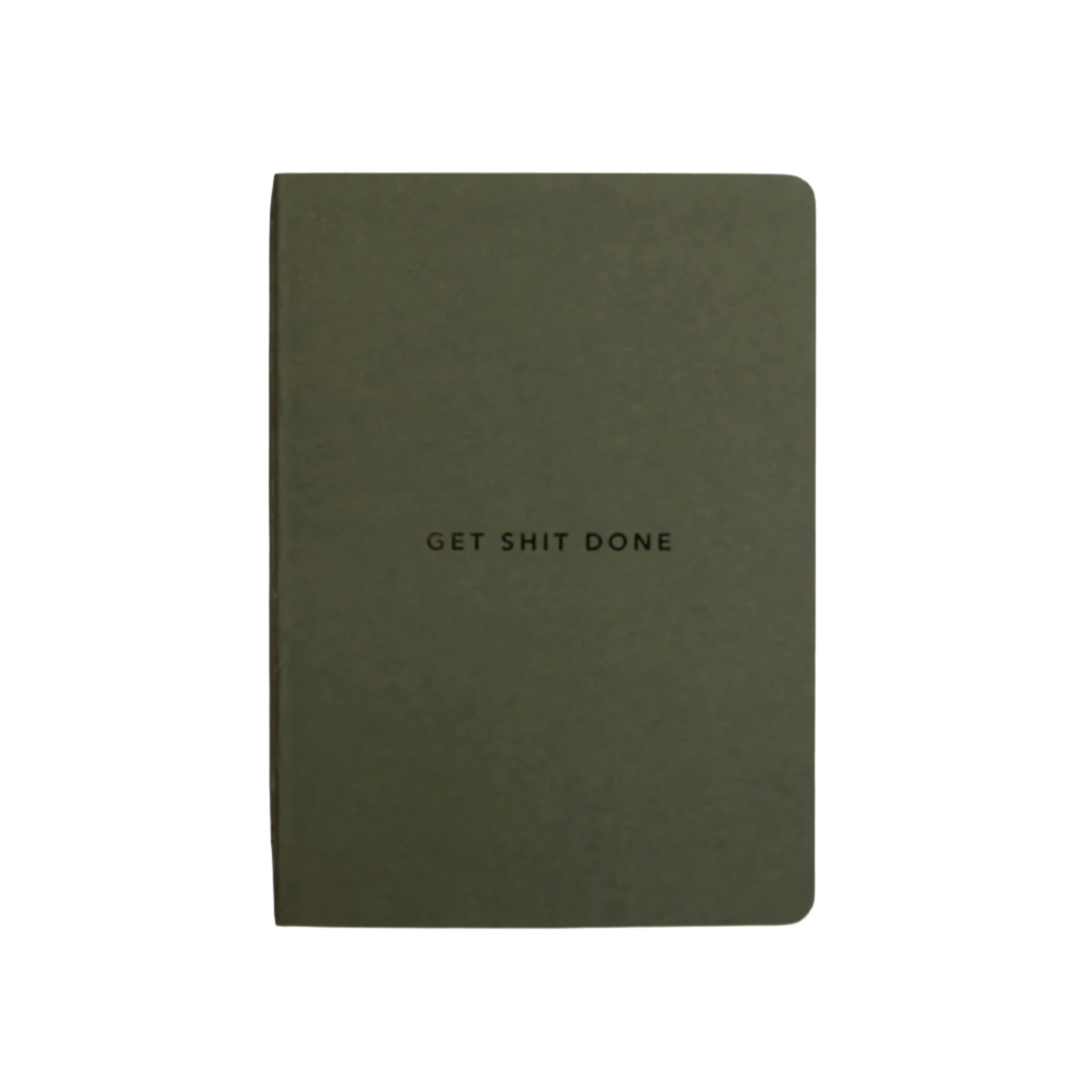 Khaki green a6 notebook