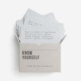 Know yourself the school of life
