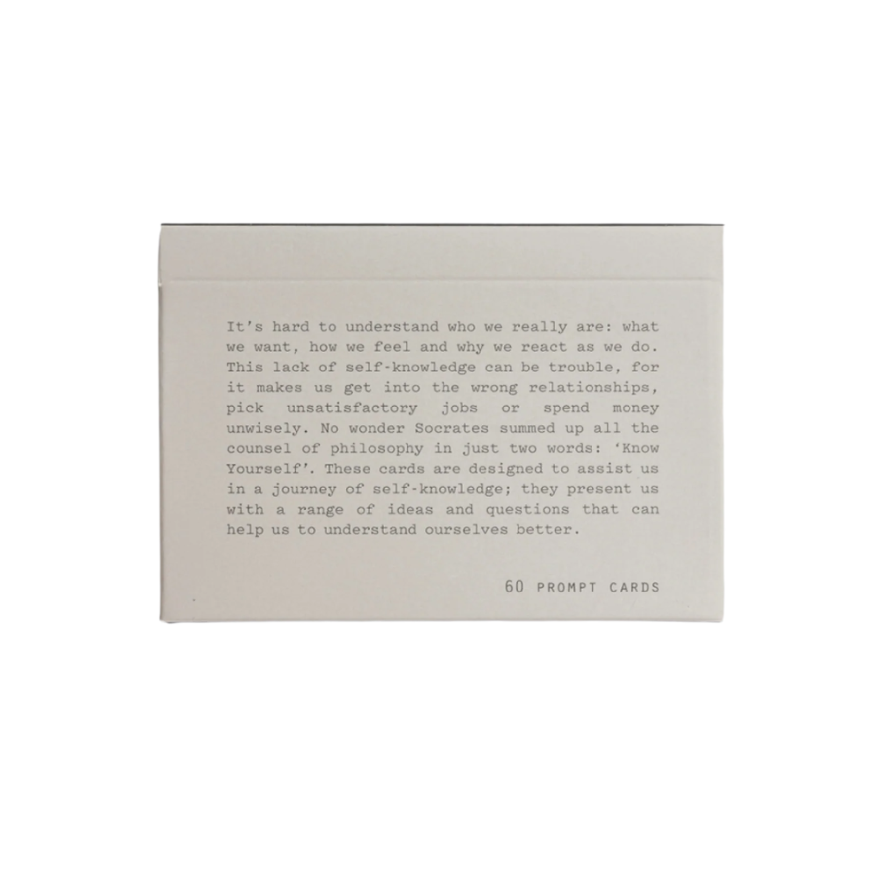 Self exploration cards