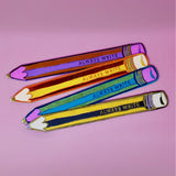 Leather Pencil Bookmarks
