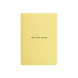 Yellow a6 notebook
