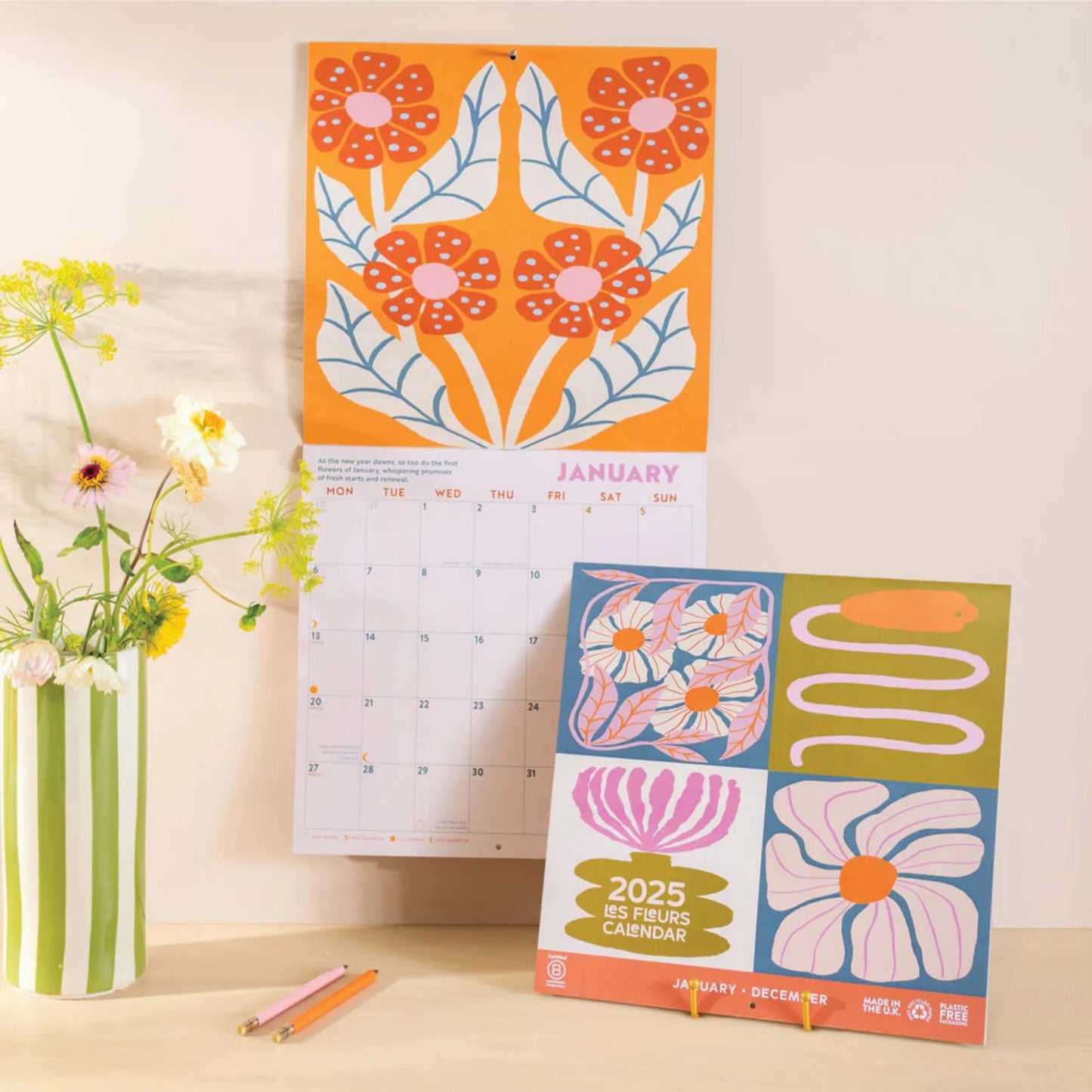 January page Good Tuesday calendar