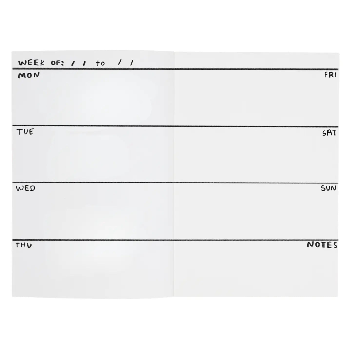 Life Is Happening Planner undated 